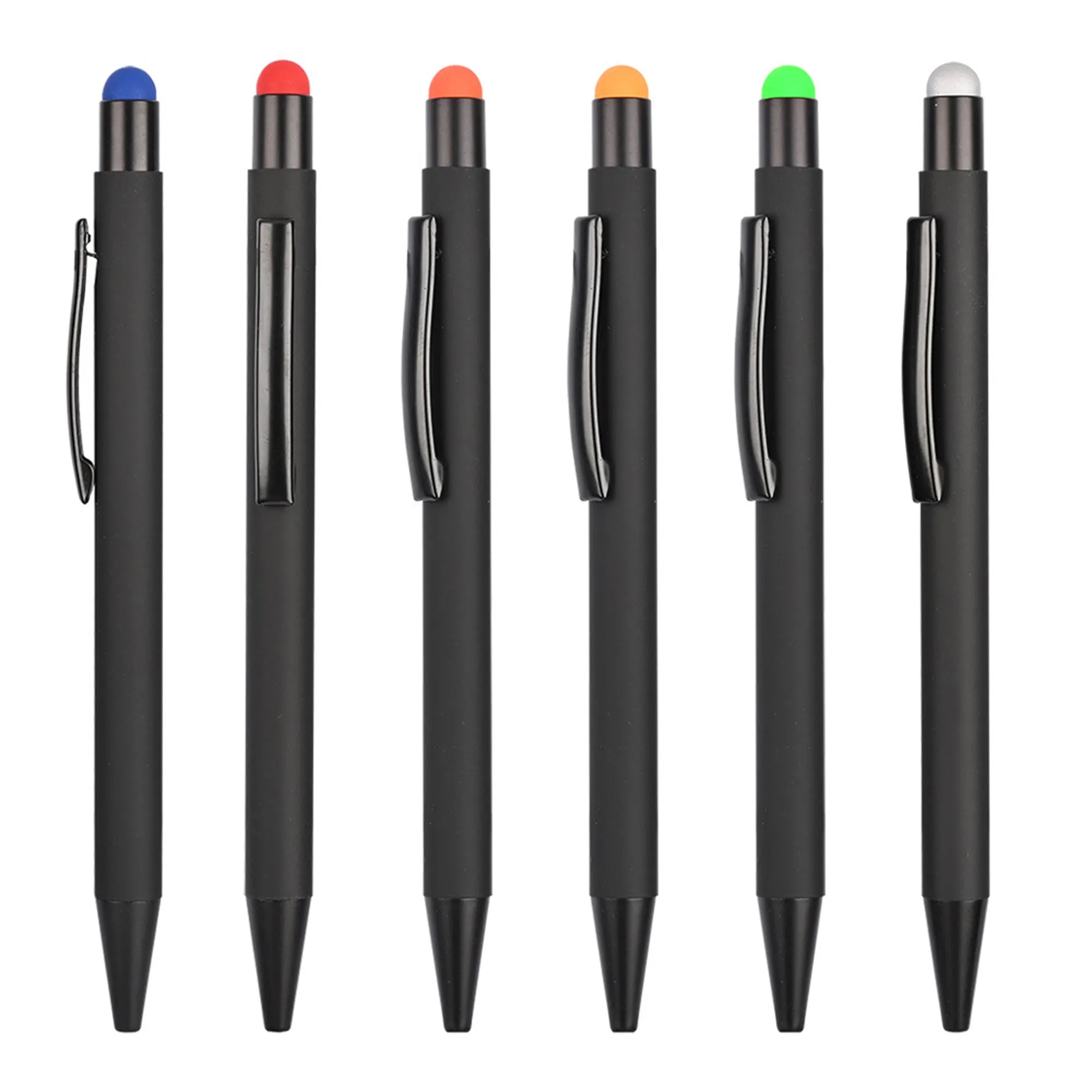 Aluminium 2 in 1 Ballpoint Pen W/ Stylus 2