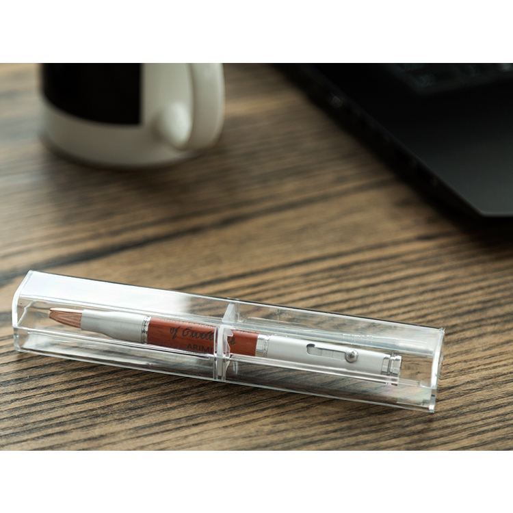 Clear Plastic Pen Box 4