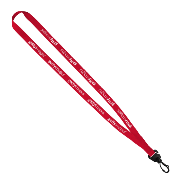 Evolution12 - 1/2" Polyester Welded Lanyard with Trapezoid and Plastic O-Ring 38