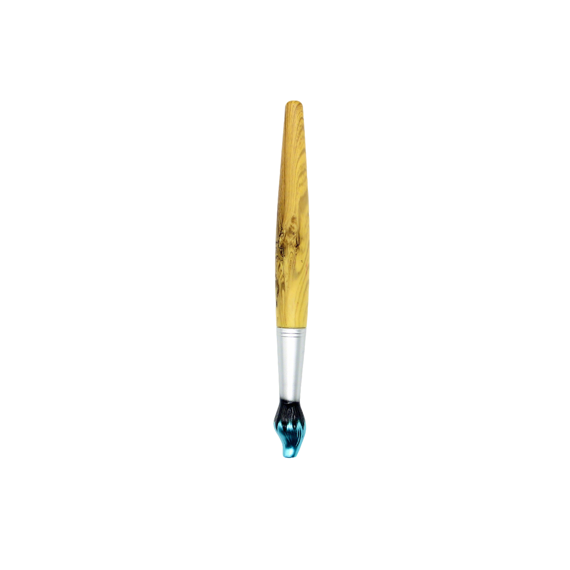 Brush Style Ballpoint Pen Plastic Barrel 6.06" 4