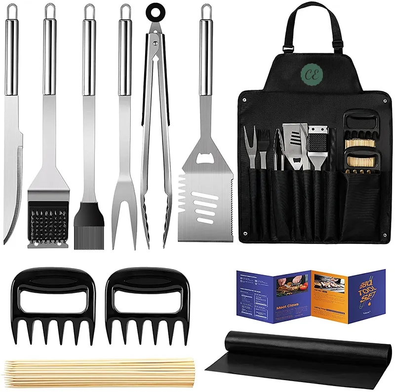 BBQ Tools Set with Apron 2