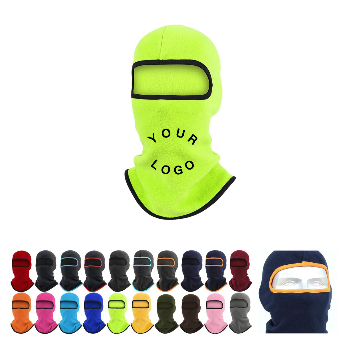 Polyester UV Protection Skiing Balaclava 6