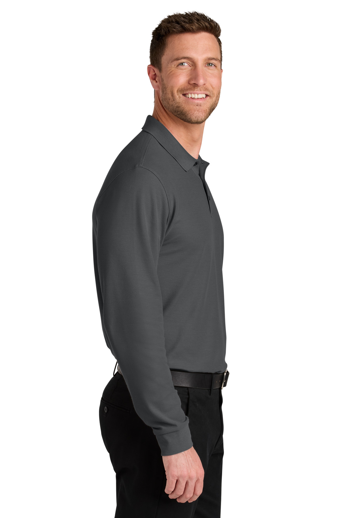 Port Authority Wearever Signature Pique Long Sleeve Polo K200LS 45