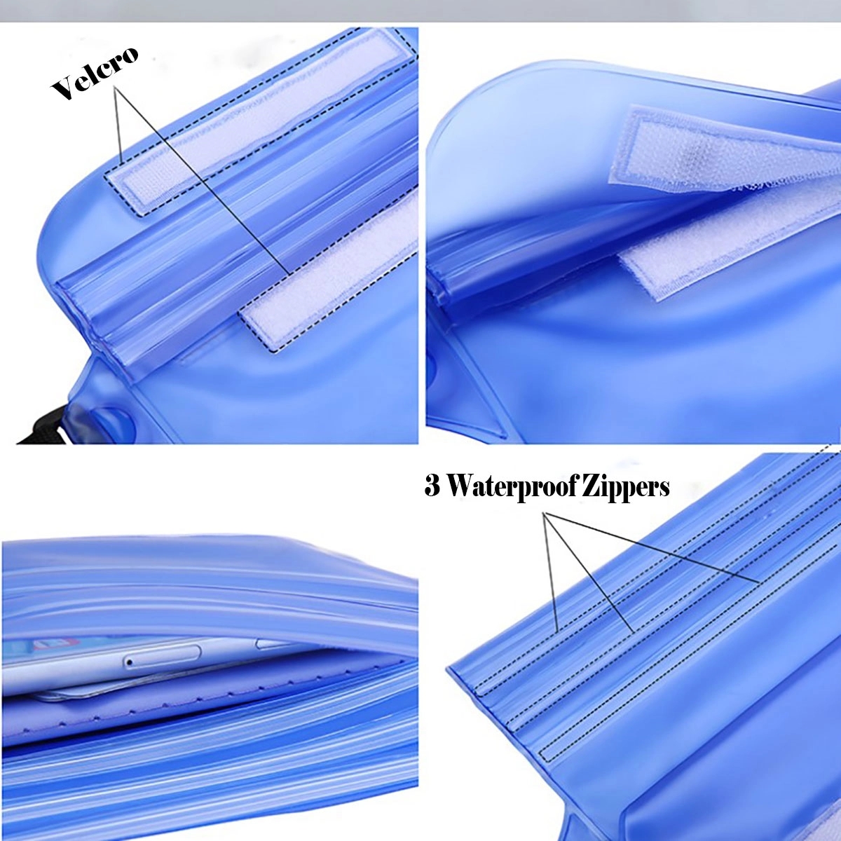 Waterproof Pouch Bag With Adjustable Waist Strap 3