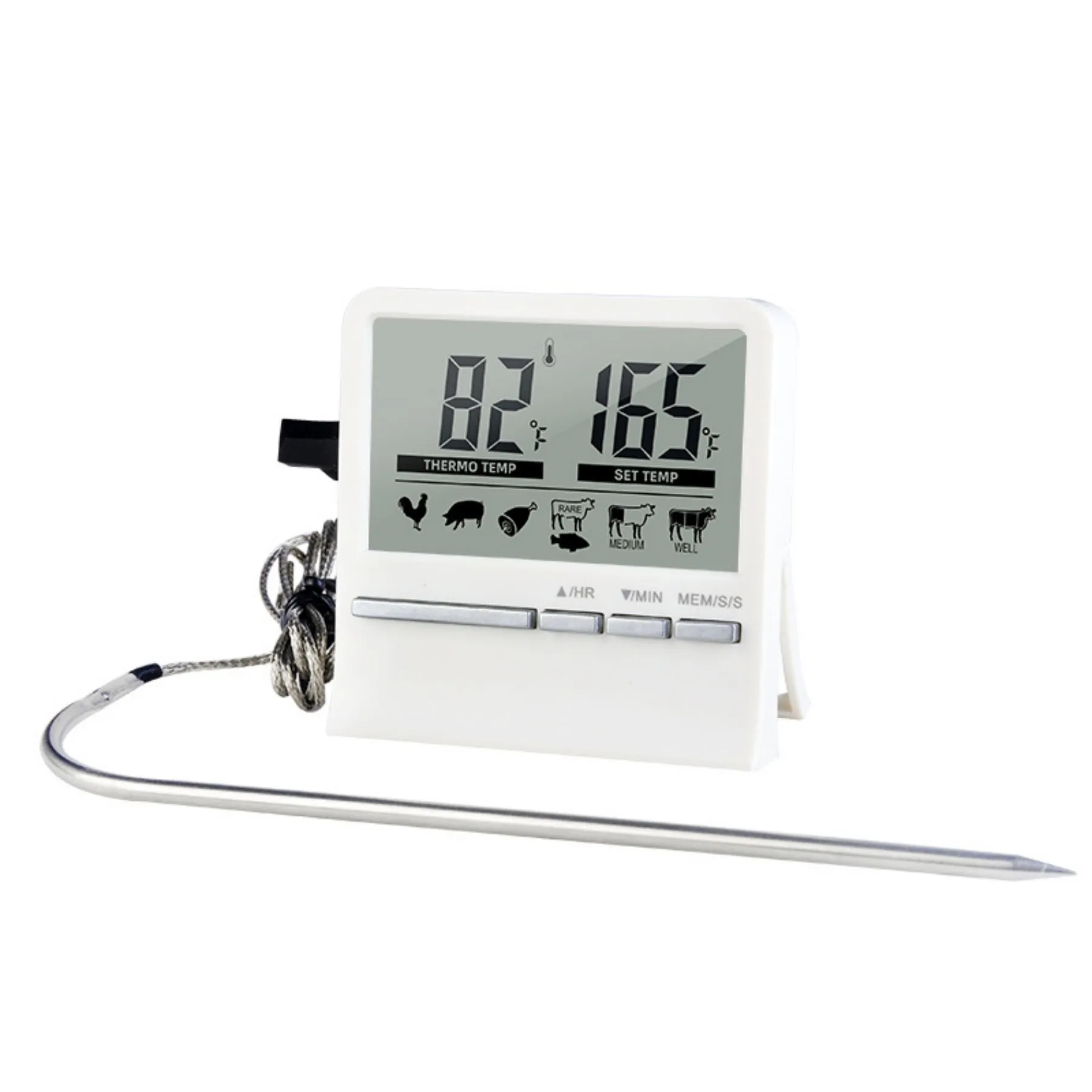 LCD Large Screen  Meat Thermometer 5