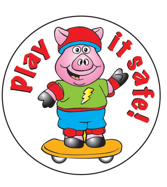 STICKERS - Play it Safe! Sticker Roll 2