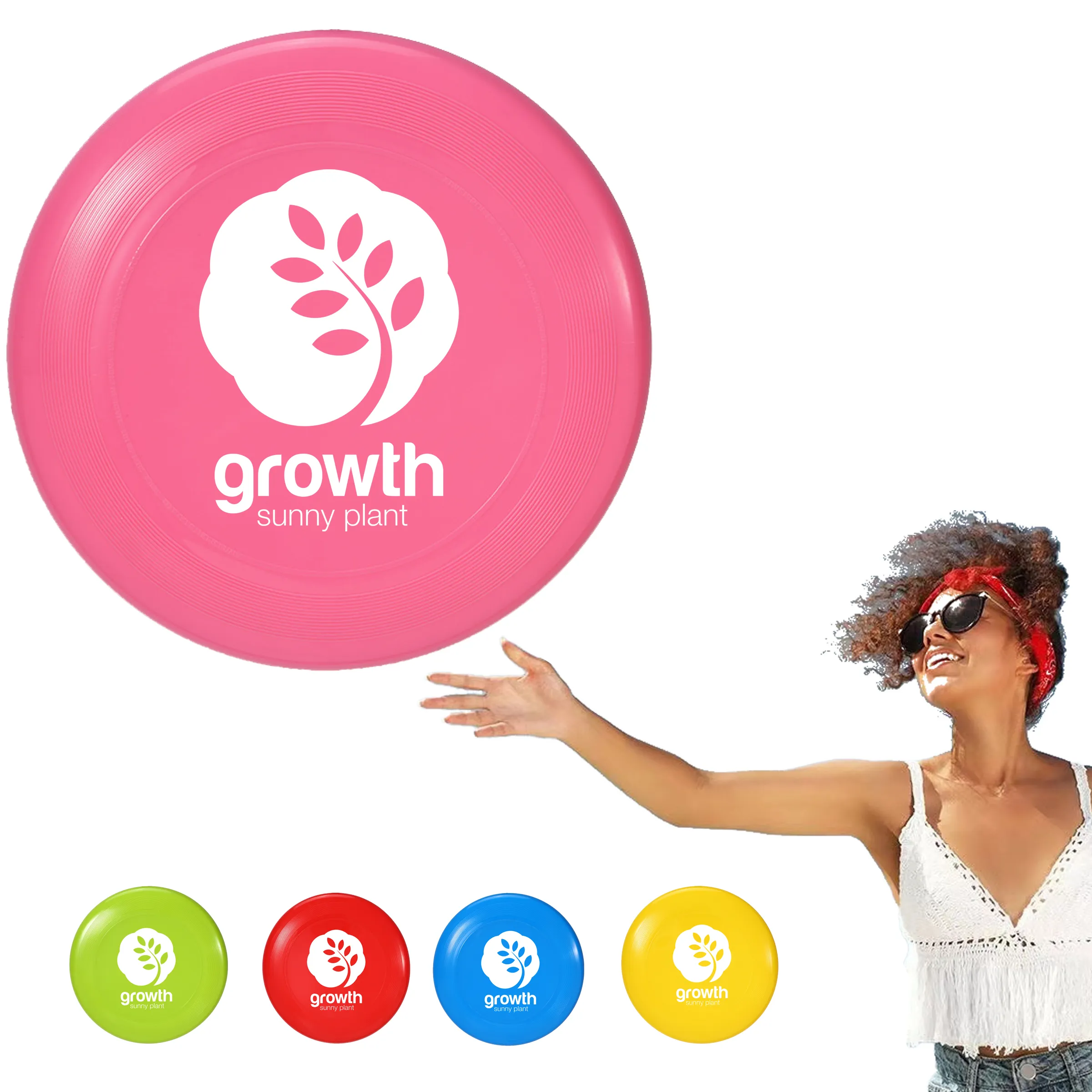 PE Flying Discs With Full Colour Imprint 2
