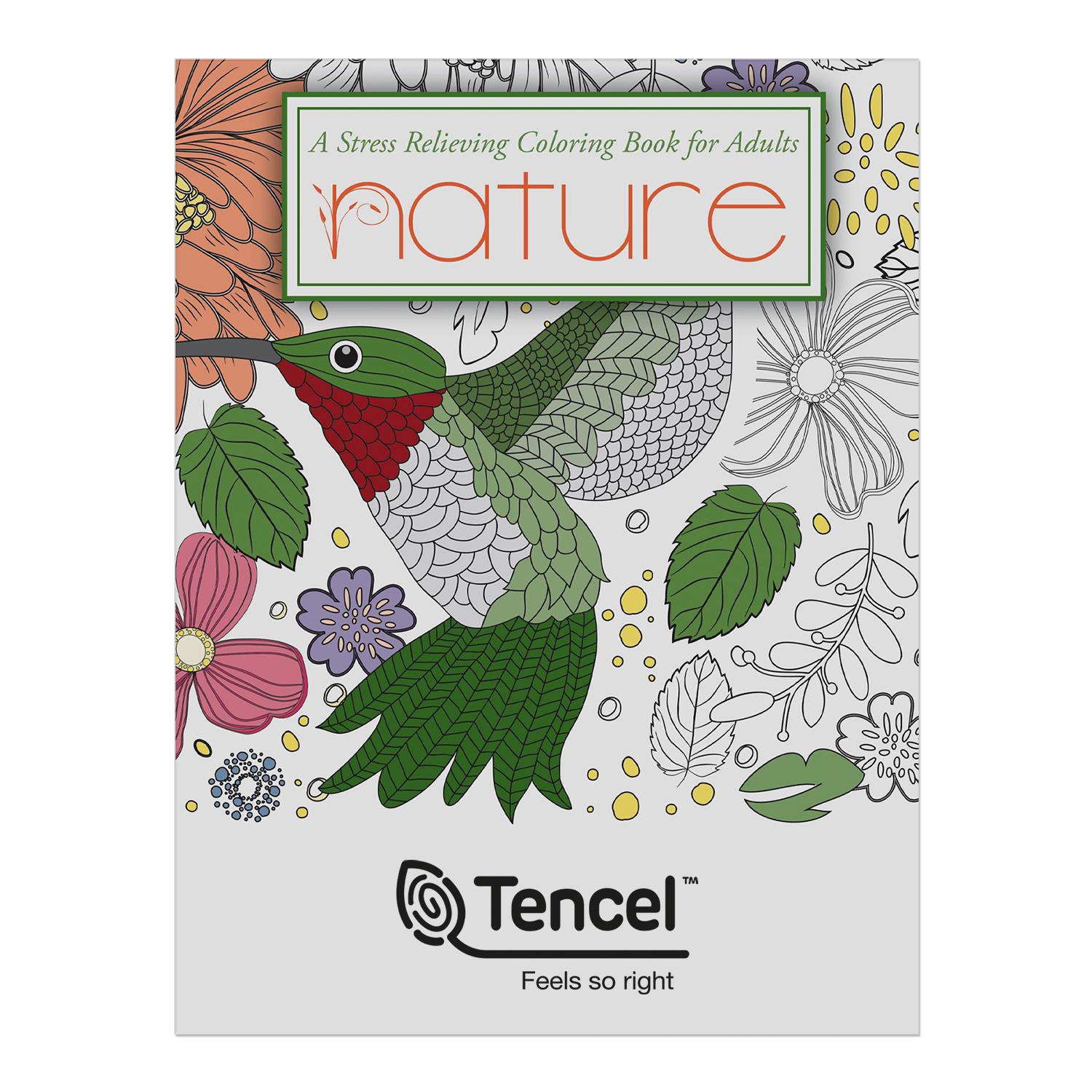 Nature Stress Relieving Coloring Books for Adults