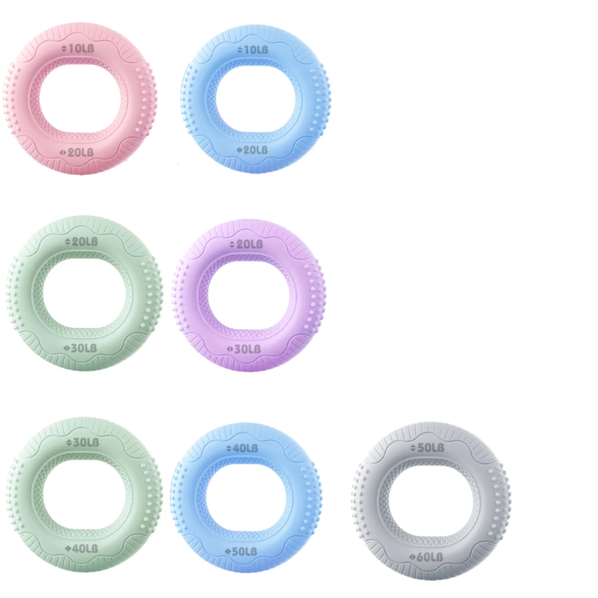 Grip Hand Strength Training Silicone Gripper 2