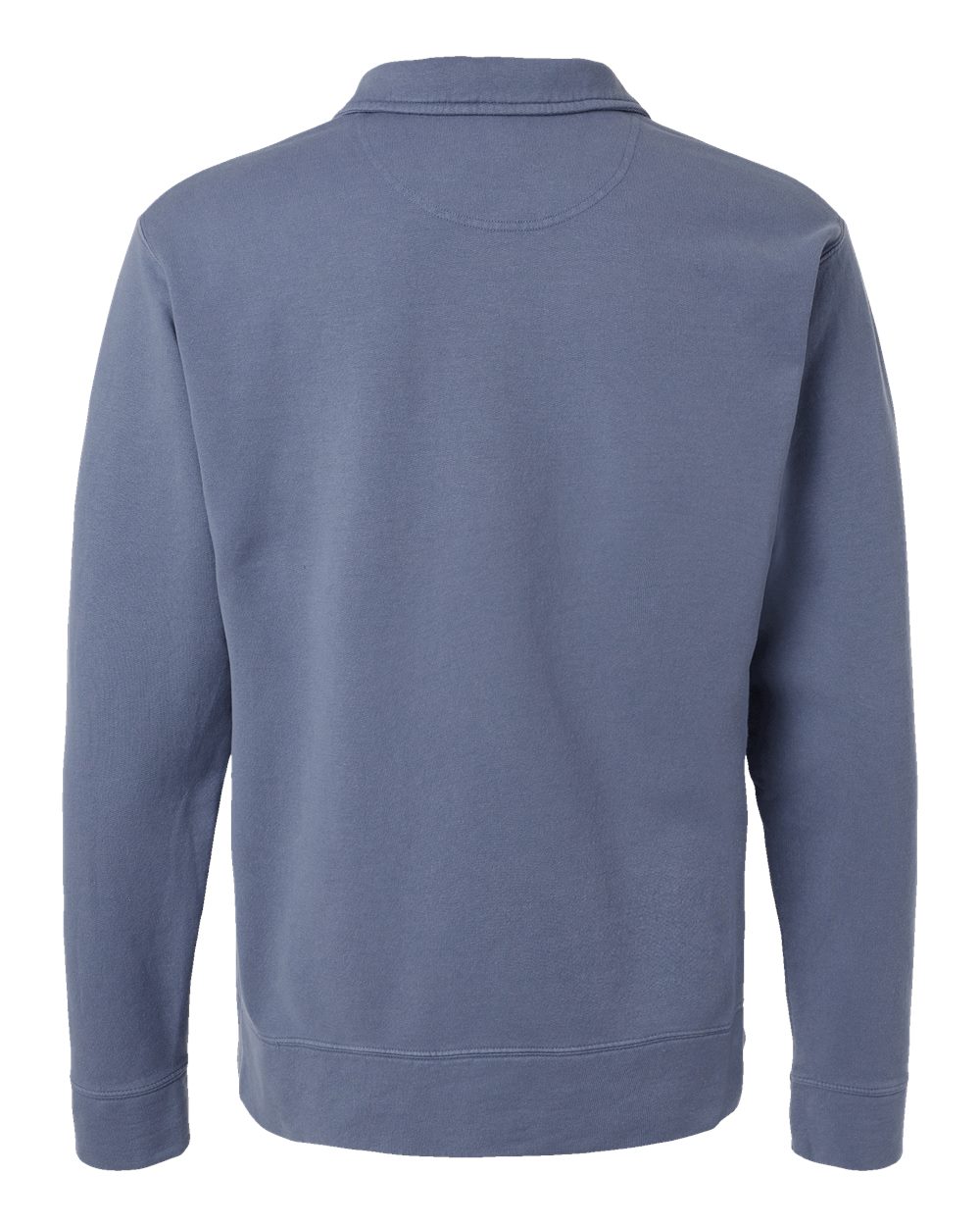 Unisex Garment-Dyed Polo Collar Sweatshirt - GDH490 15