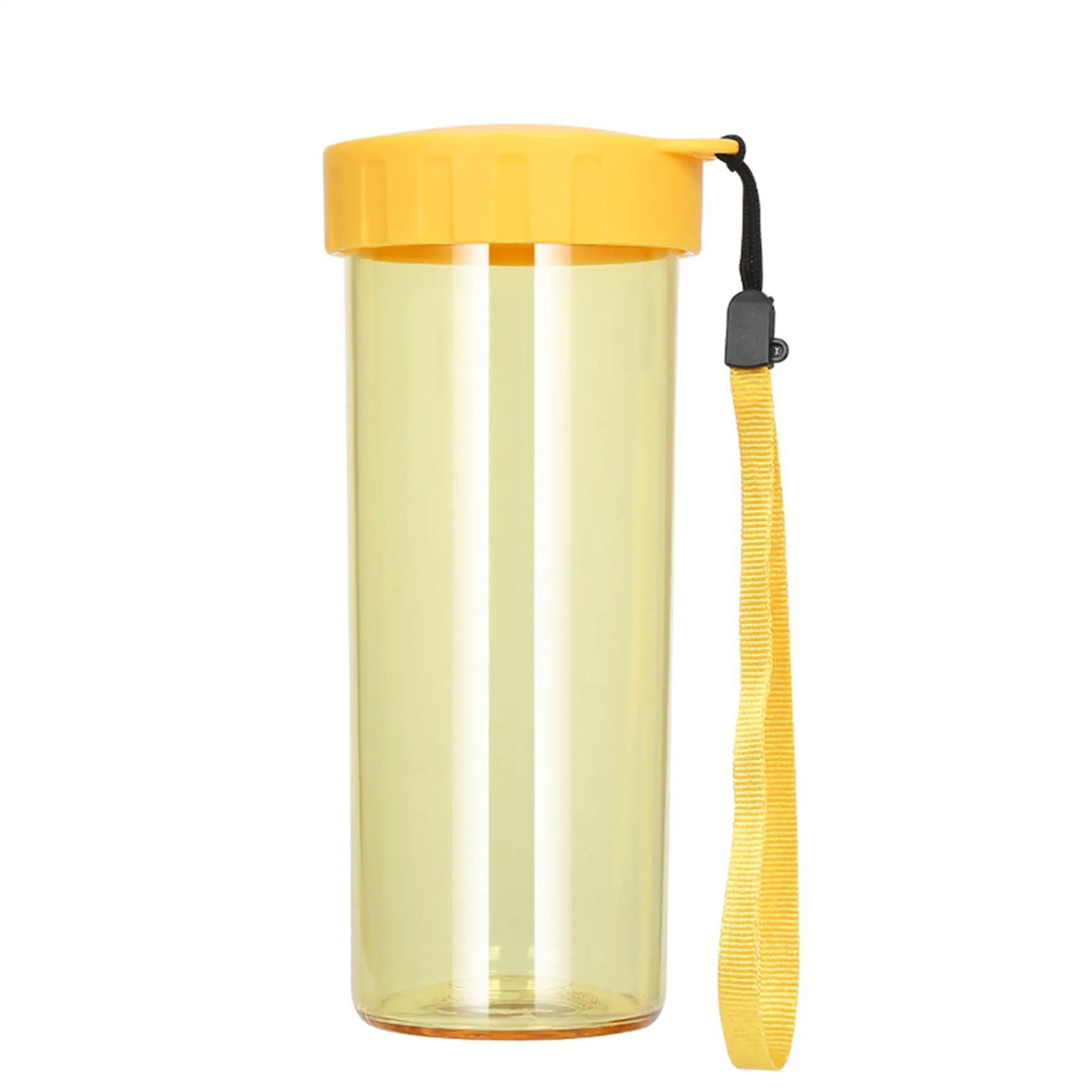 16oz Transparent Plastic Sports Water Bottle 7