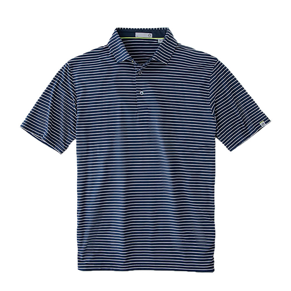 Tasc Men's Cloud Polo Brookline Stripe 6