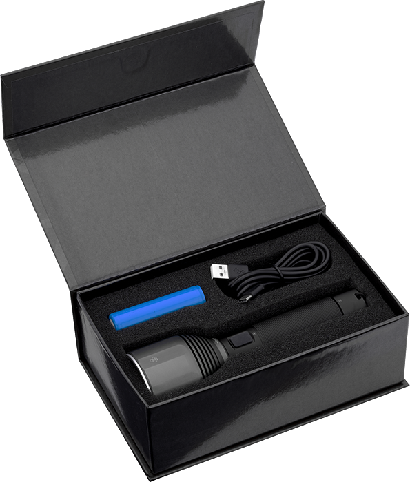 Rechargeable 20W LED Vega Flashlight 8