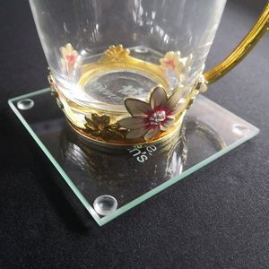 Economy Jade Glass Coaster 4