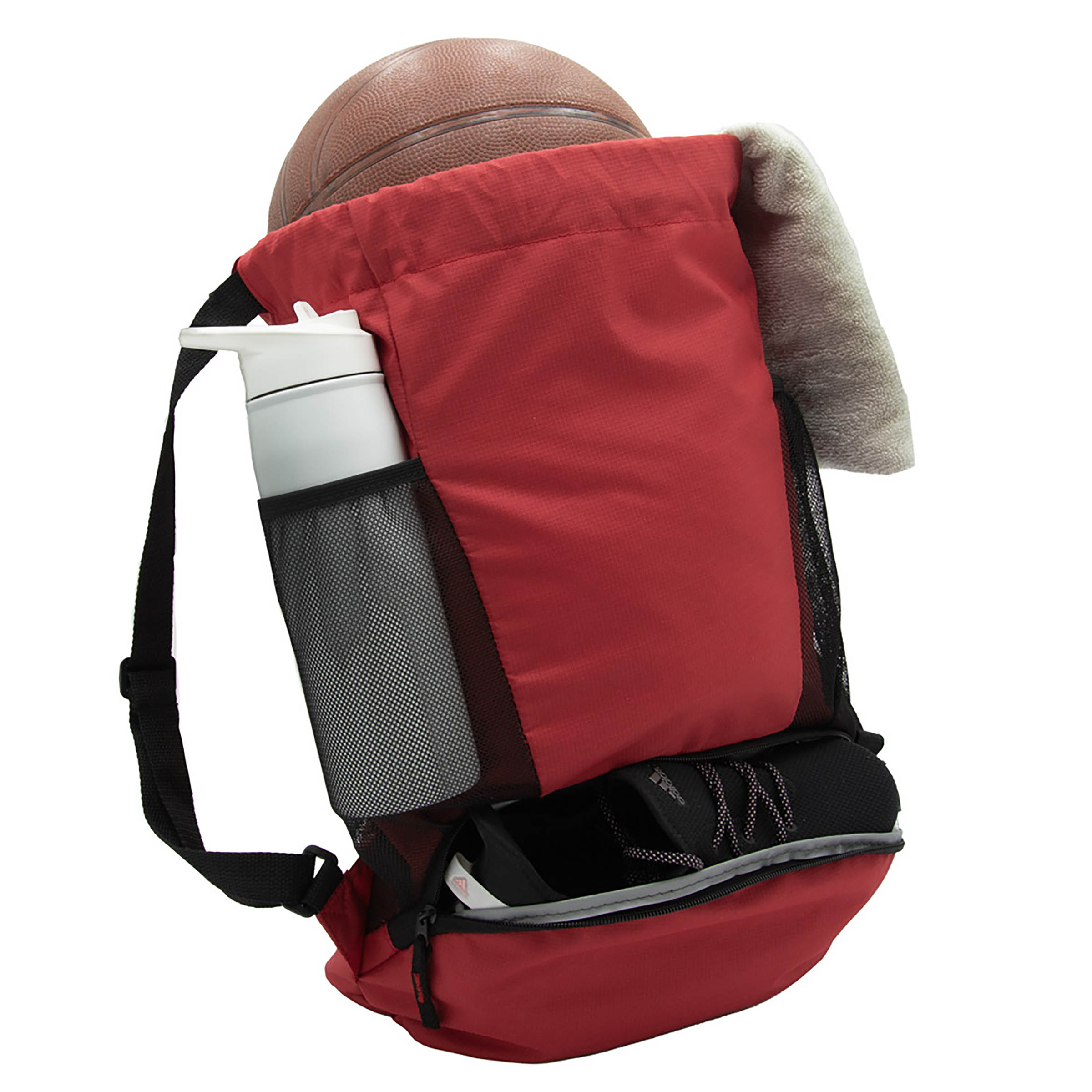 Sports Drawstring w/Shoe Pocket 4