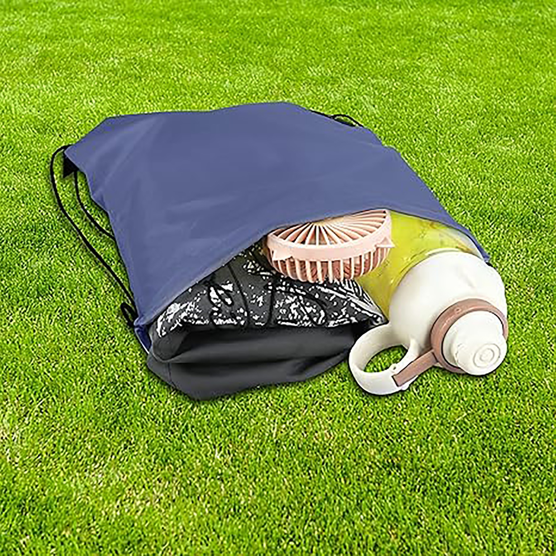 Sport Storage Polyester Drawstring Backpack 4