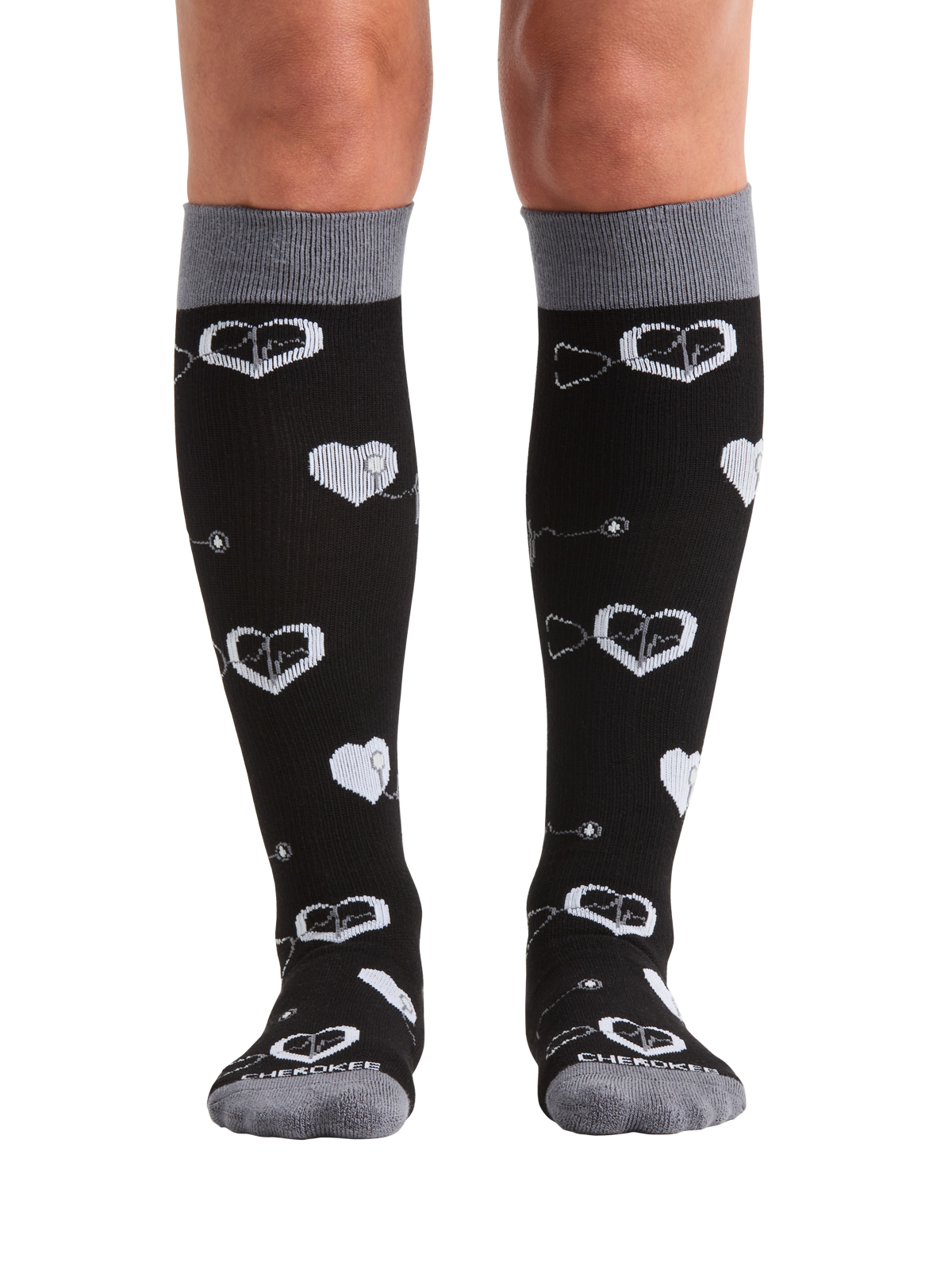 Cherokee - Support - Unisex Knee High 15-20 mmHg Compression Socks 17