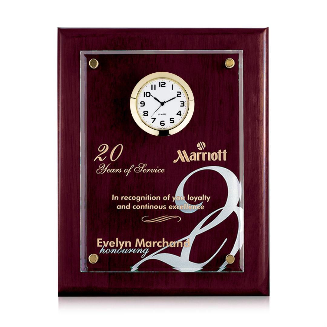 Hammond Clock - Rosewood 2