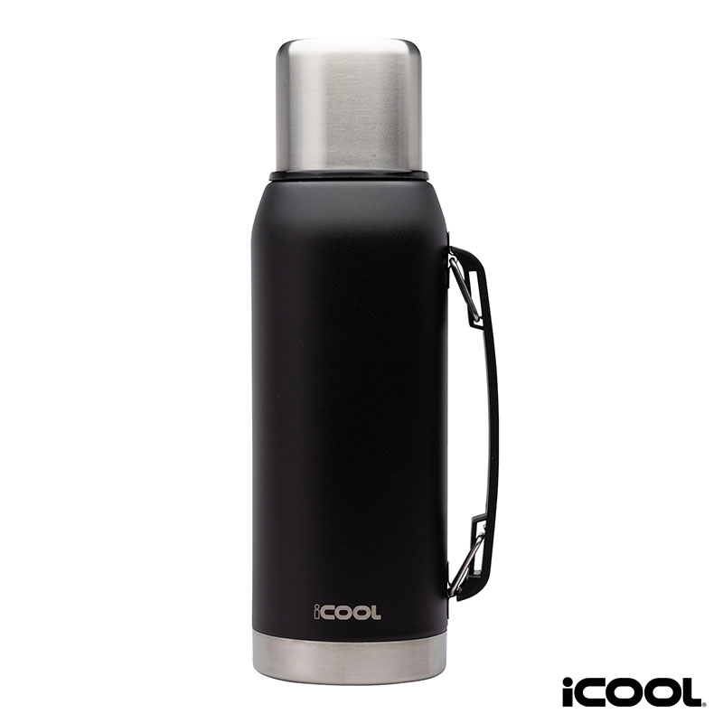 iCOOL® Silverton 34 oz. Double Wall, Stainless Steel Water Bottle 26