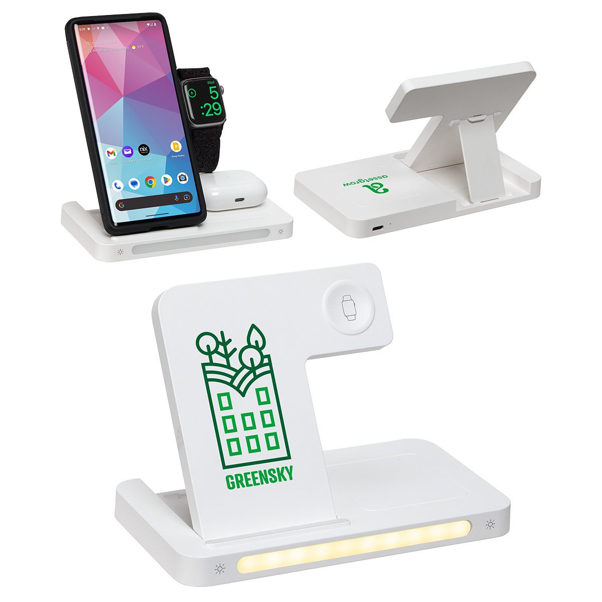 Legion 3-in-1 Charging Station with Ambient Lamp 2