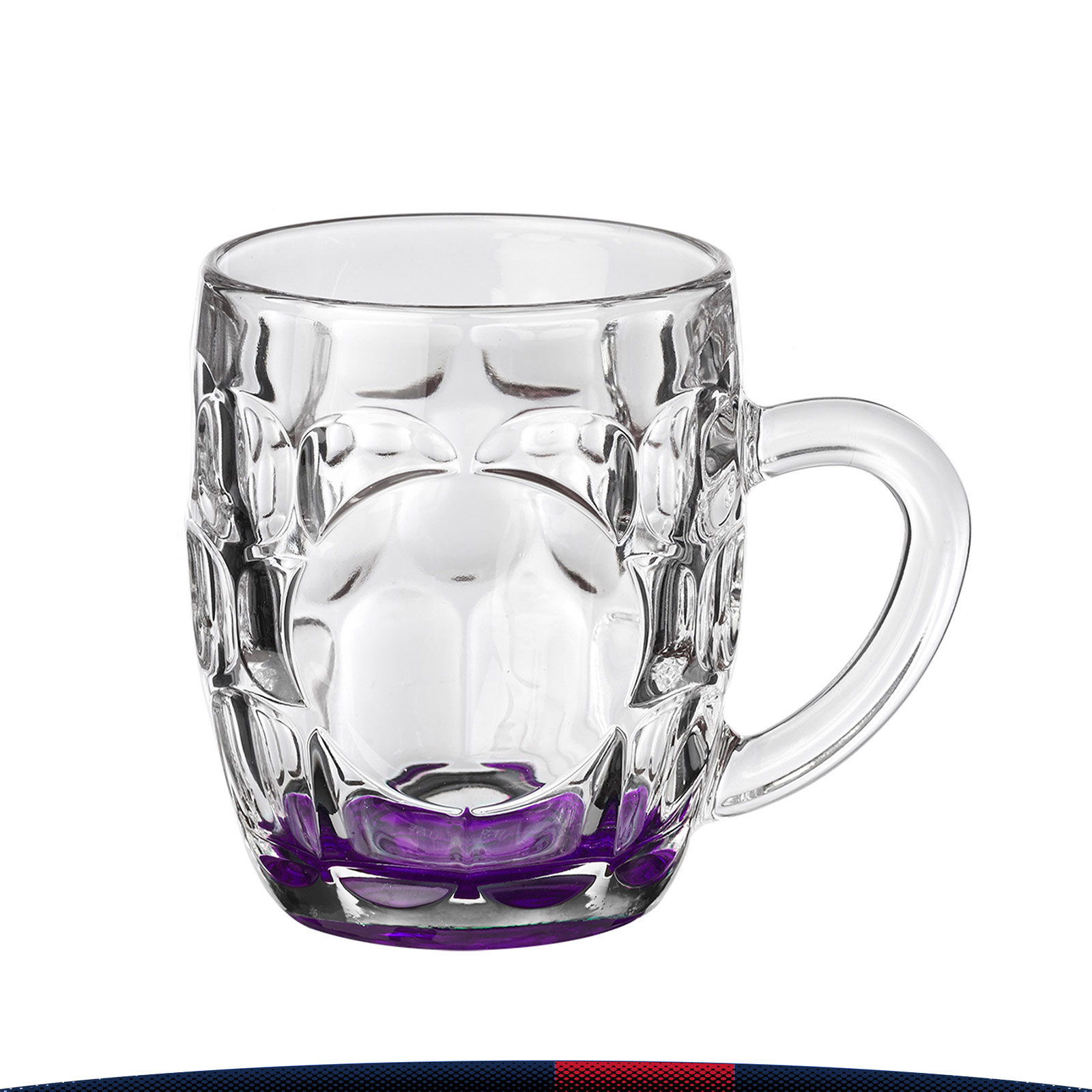 Tailian 10 oz. ARC Britannia Glass Beer Mugs 6