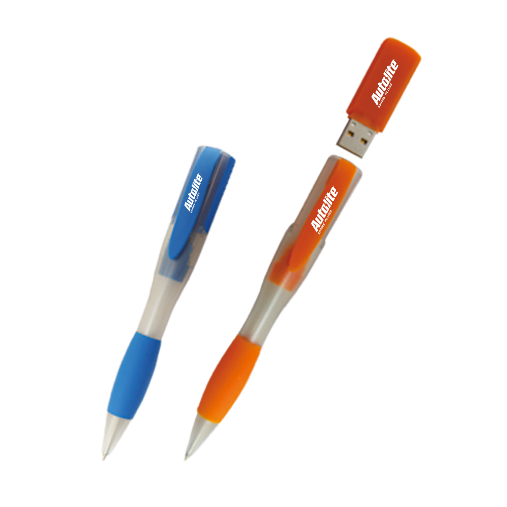 Geneva Soft Grip USB Pen - Simports 4