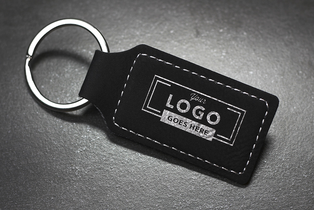 Leatherette Key Chain