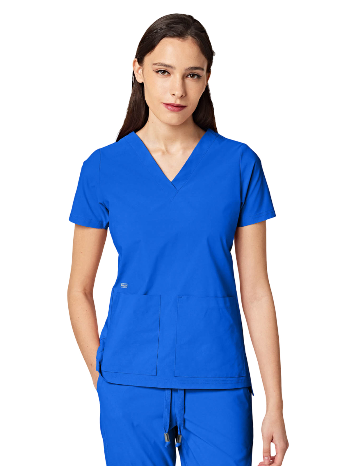Parkley ABC - Women's Two-Pocket CRESSY V-Neck Top 14