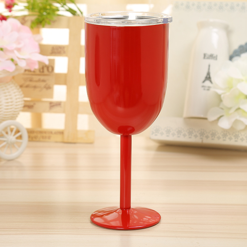 Stainless Steel Bar Restaurant Wine Glass 8