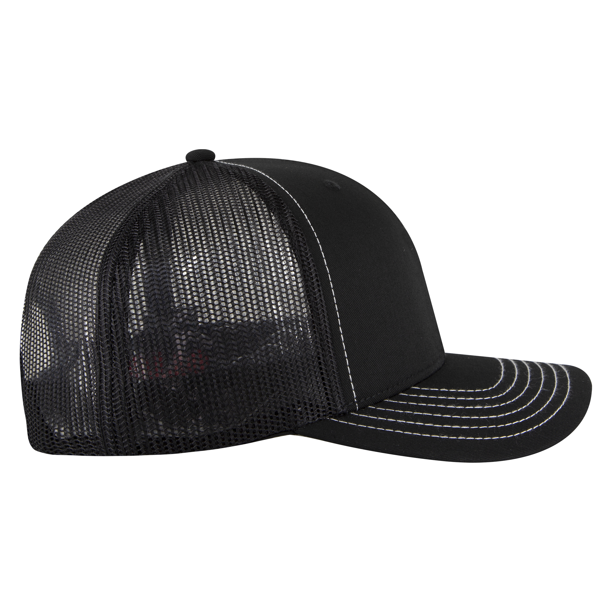 OTTO CAP® 6 Panel Mid Profile Mesh Back Trucker Hat 123