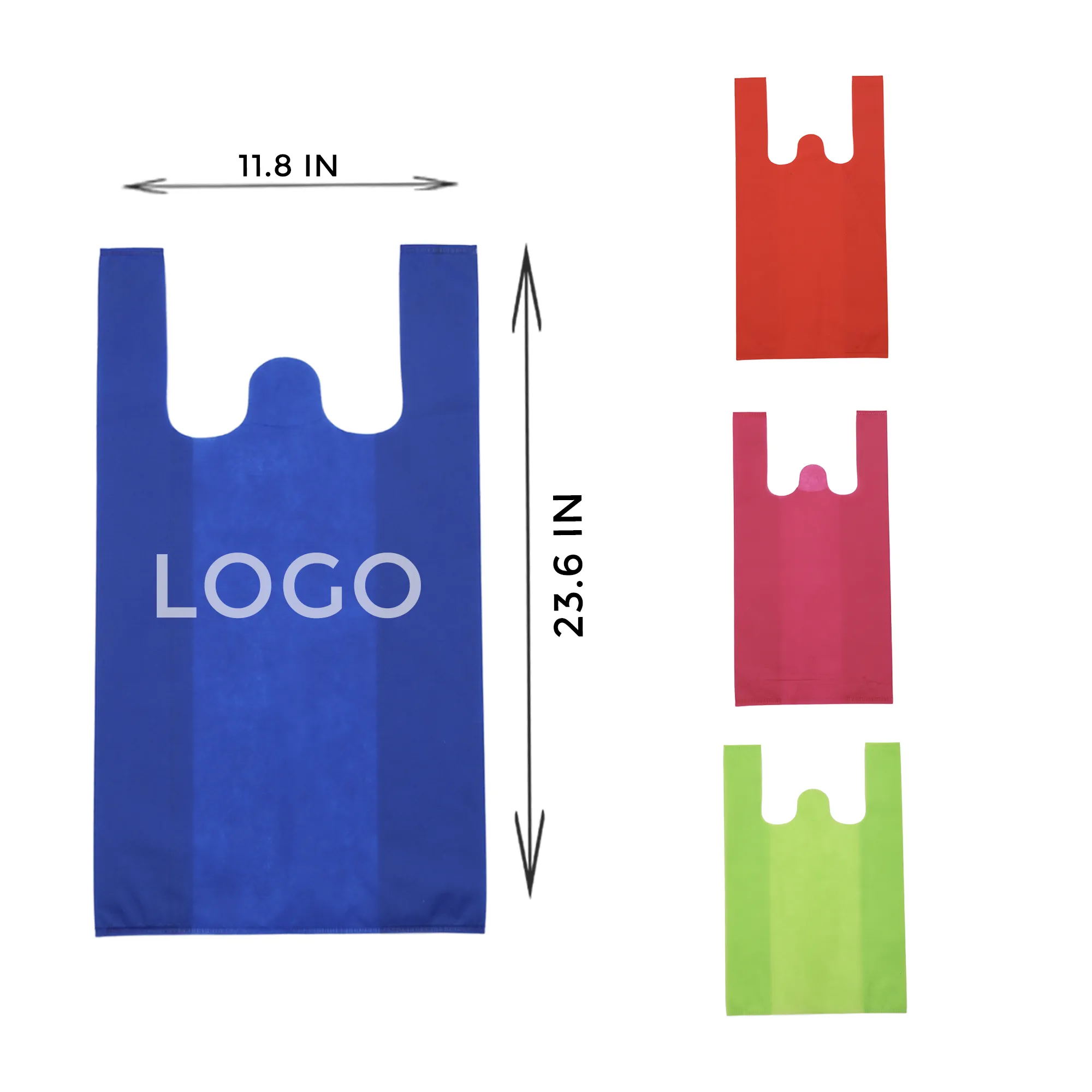 MOQ 10 PCS Non-woven Vest Bag 2