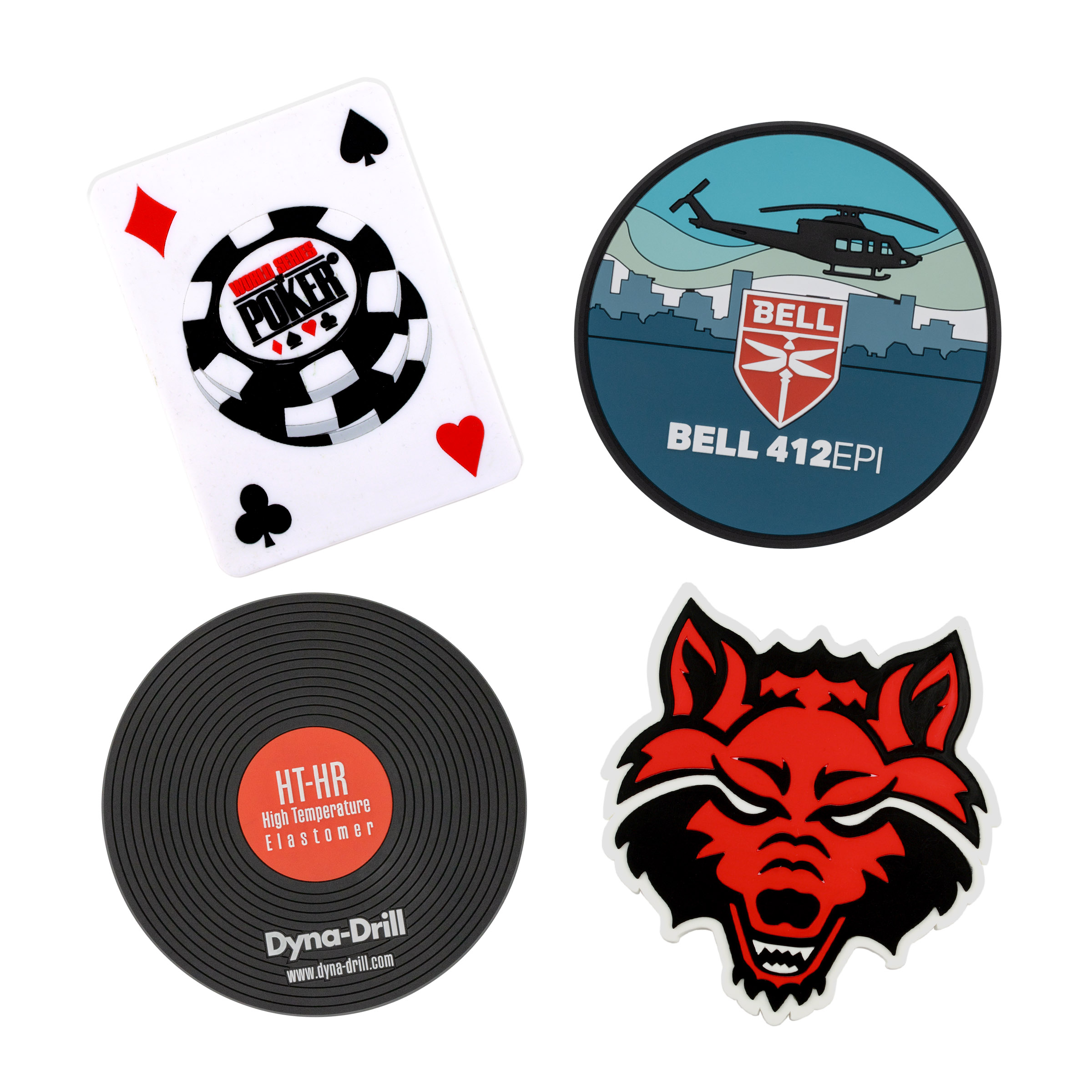 Custom PVC Coasters (3-1/2")