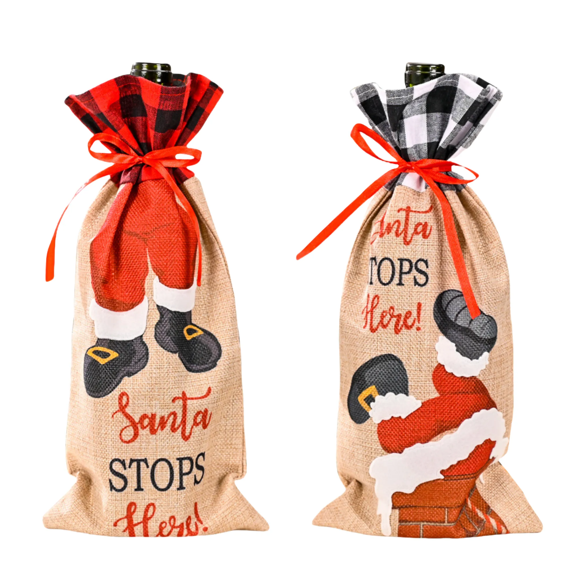 Red Wine Bottle Bag 3