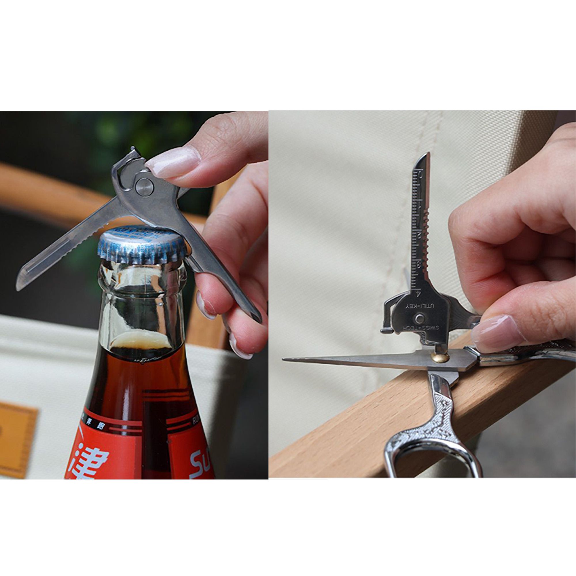 Outdoor Multifunctional 6-in-1 Mini Pocket Knife Folding 1