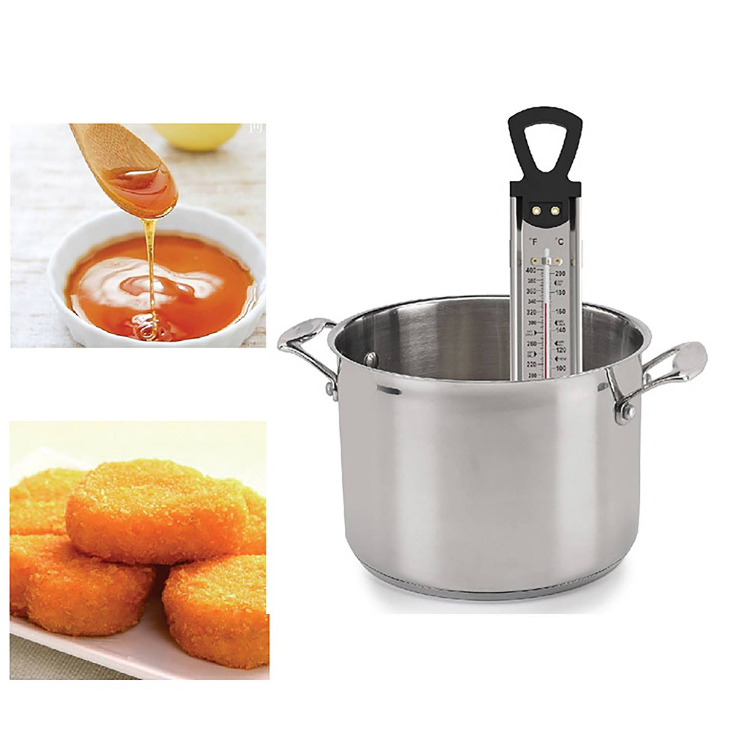 Stainless Steel Kitchen Thermometer 2