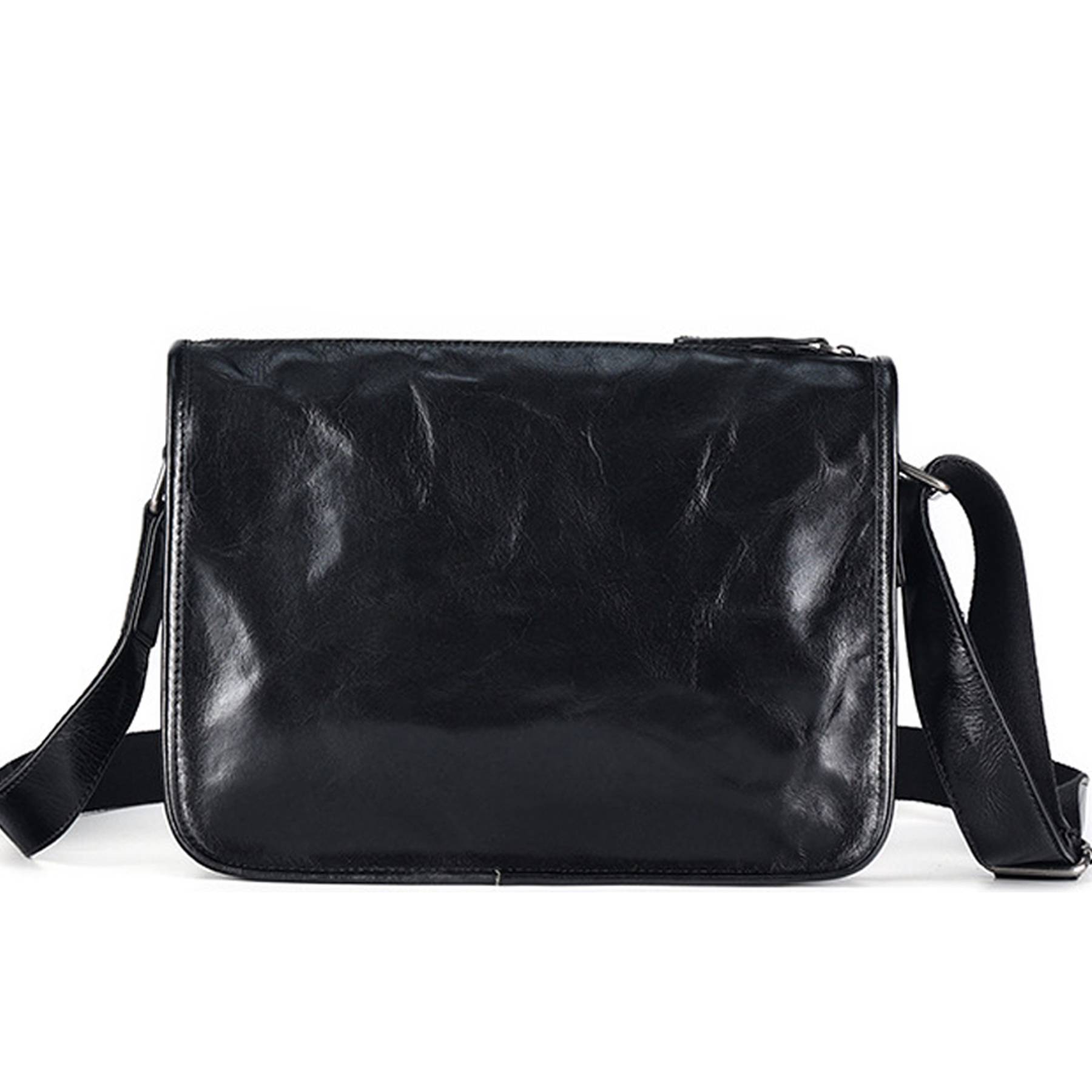 Premium Leather Messenger Tote Bag for Men 4