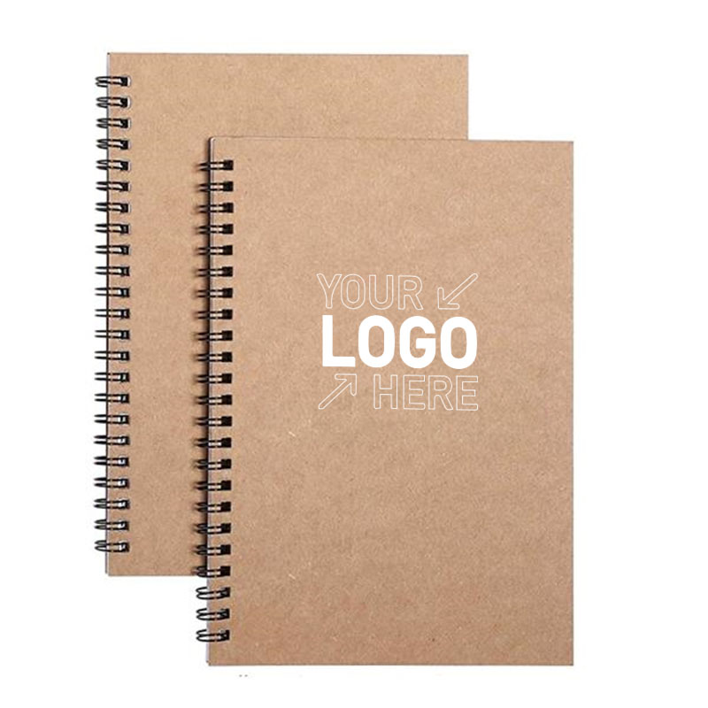 Spiral Kraft Cover Journal