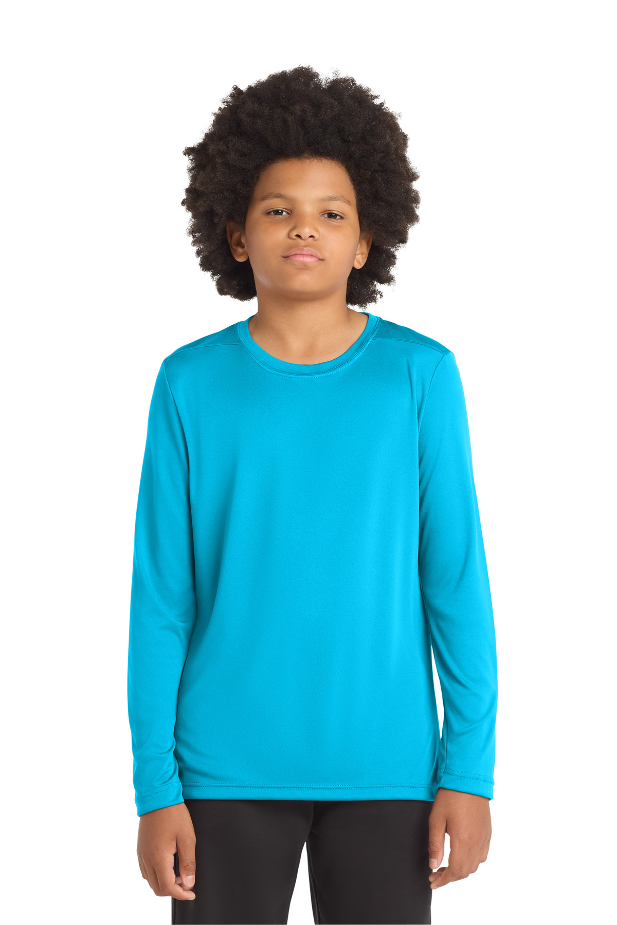 Sport-Tek Youth Posi-UV Pro Long Sleeve Tee. YST420LS 21