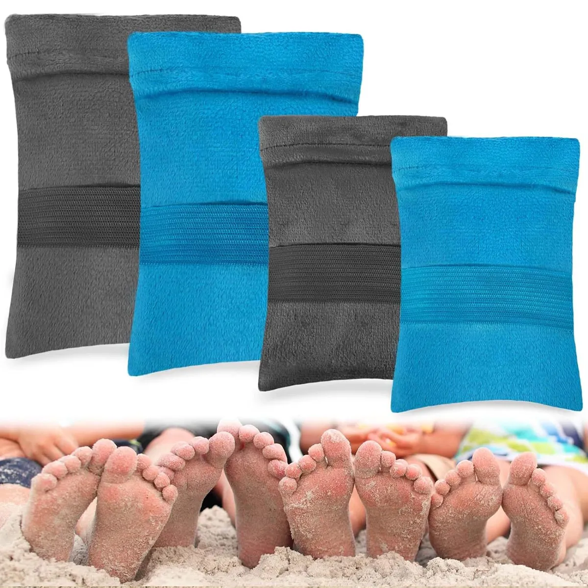 Sand Remover Pouch Vacation Camping Essentials for Beach 5