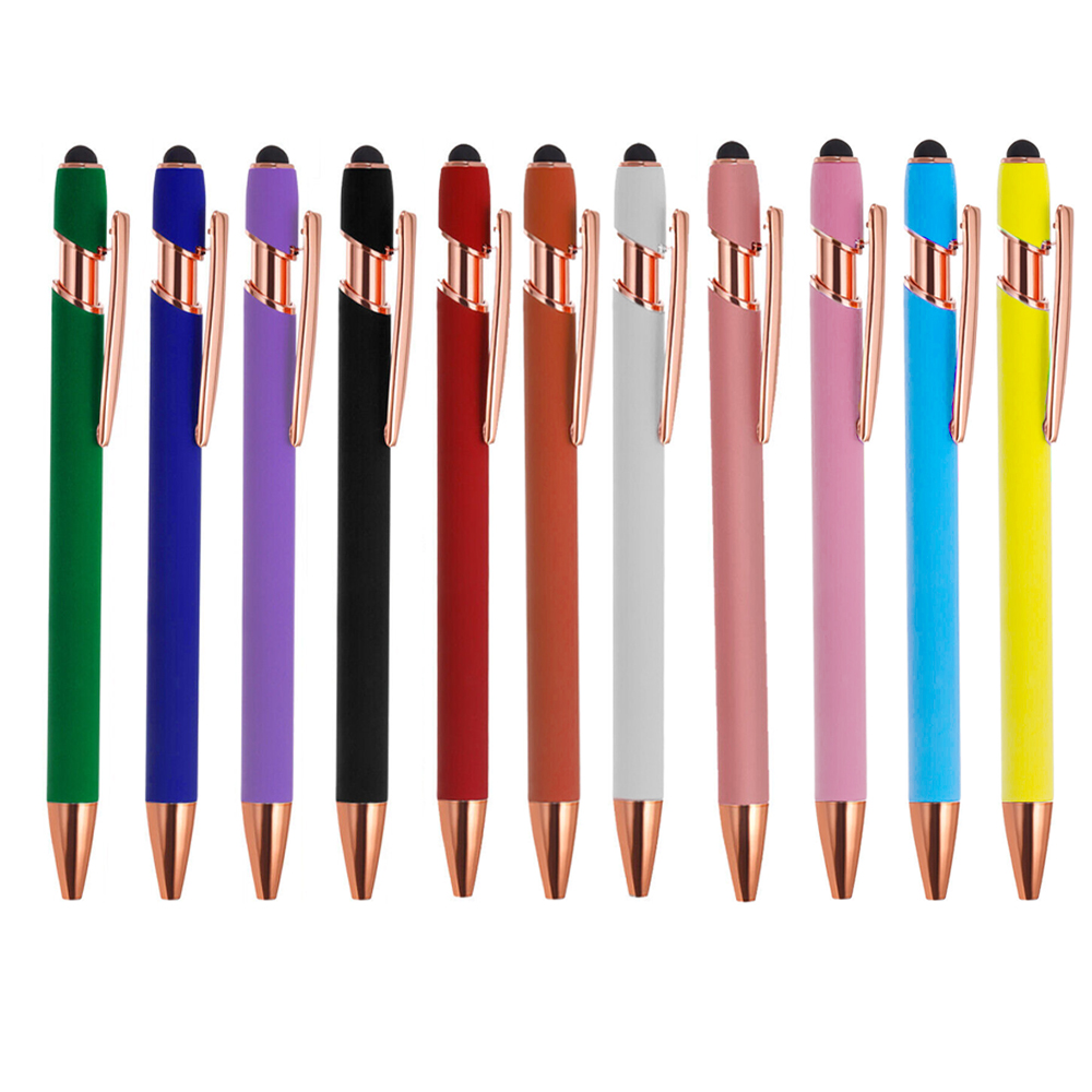 Velour Naishi Gold Accents Velvet Stylus Pen - Optional Gift Box 12