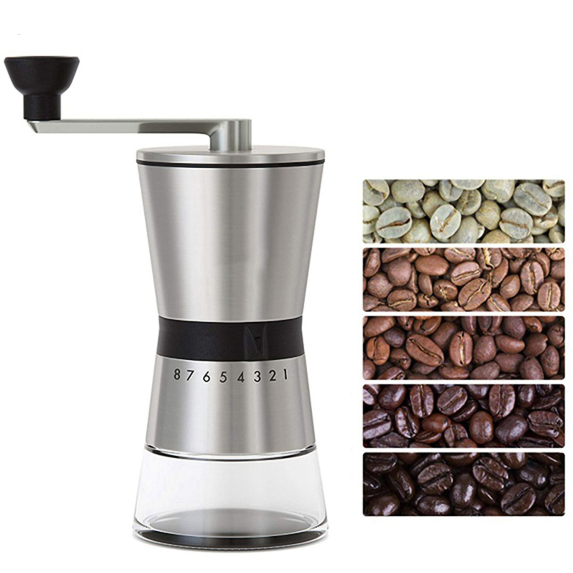 Adjustable Manual Coffee Grinder 4
