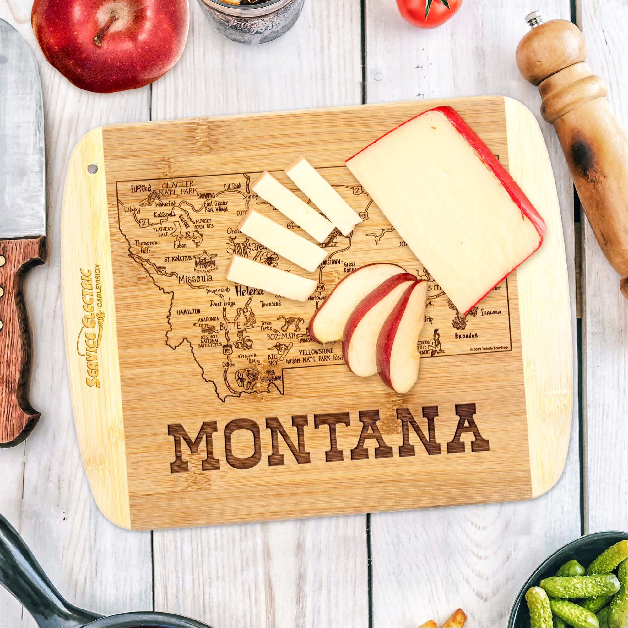 A Slice of Life Montana Serving & Cutting Board 5