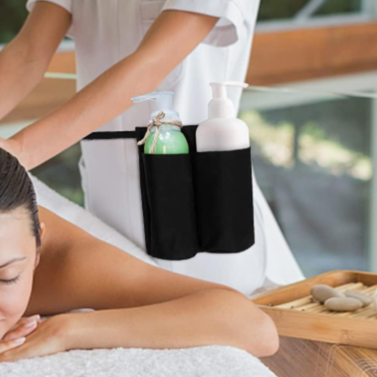Portable Massage Oil Bottle Holster Belt 2