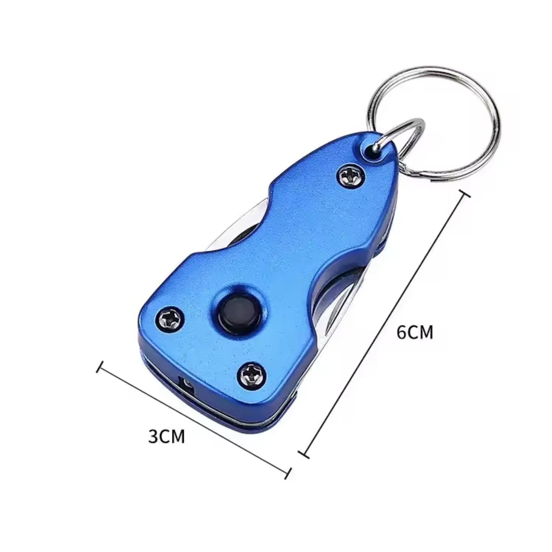 Multi-Tool Keychain With LED Light 6