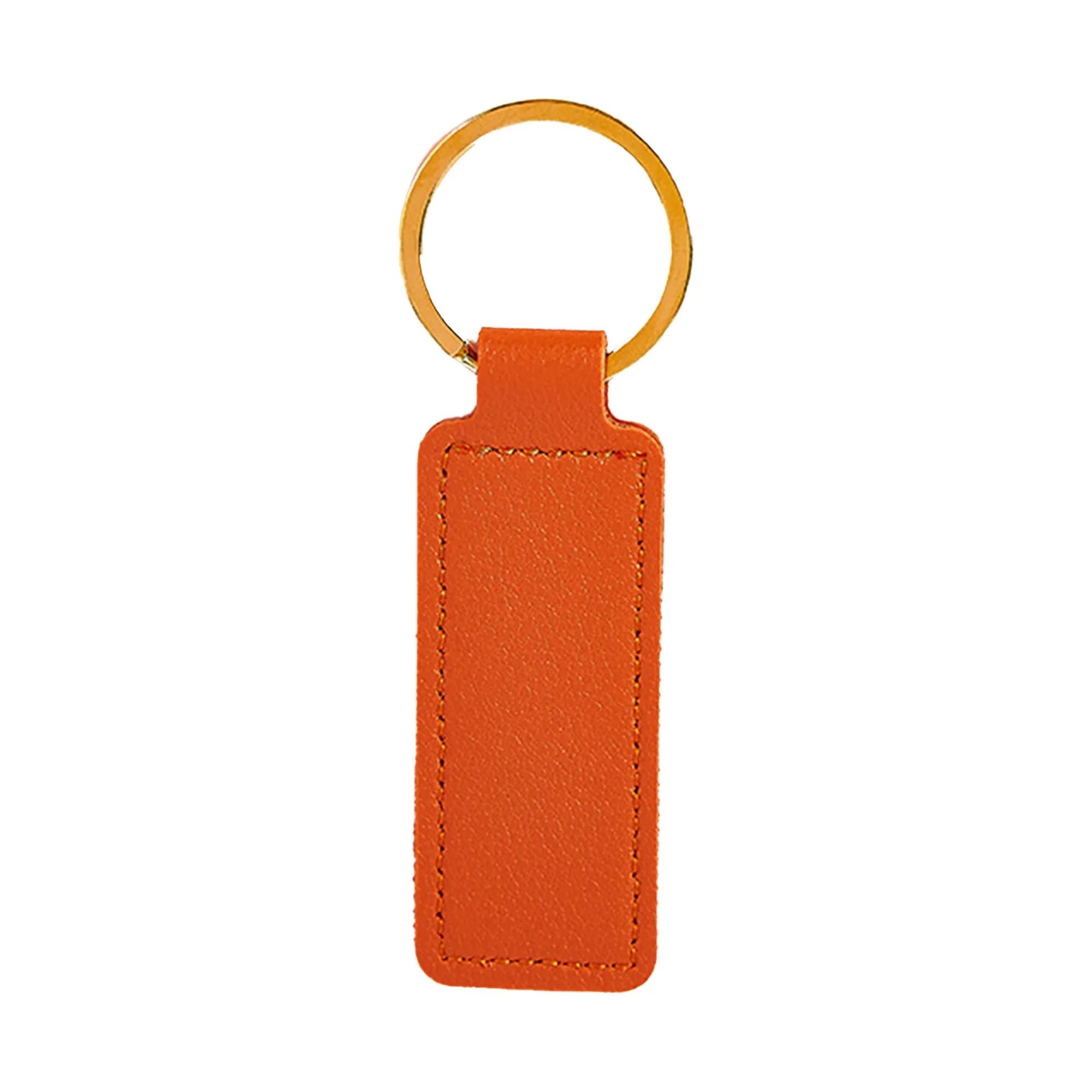 Vibrant Leather Keychain 12