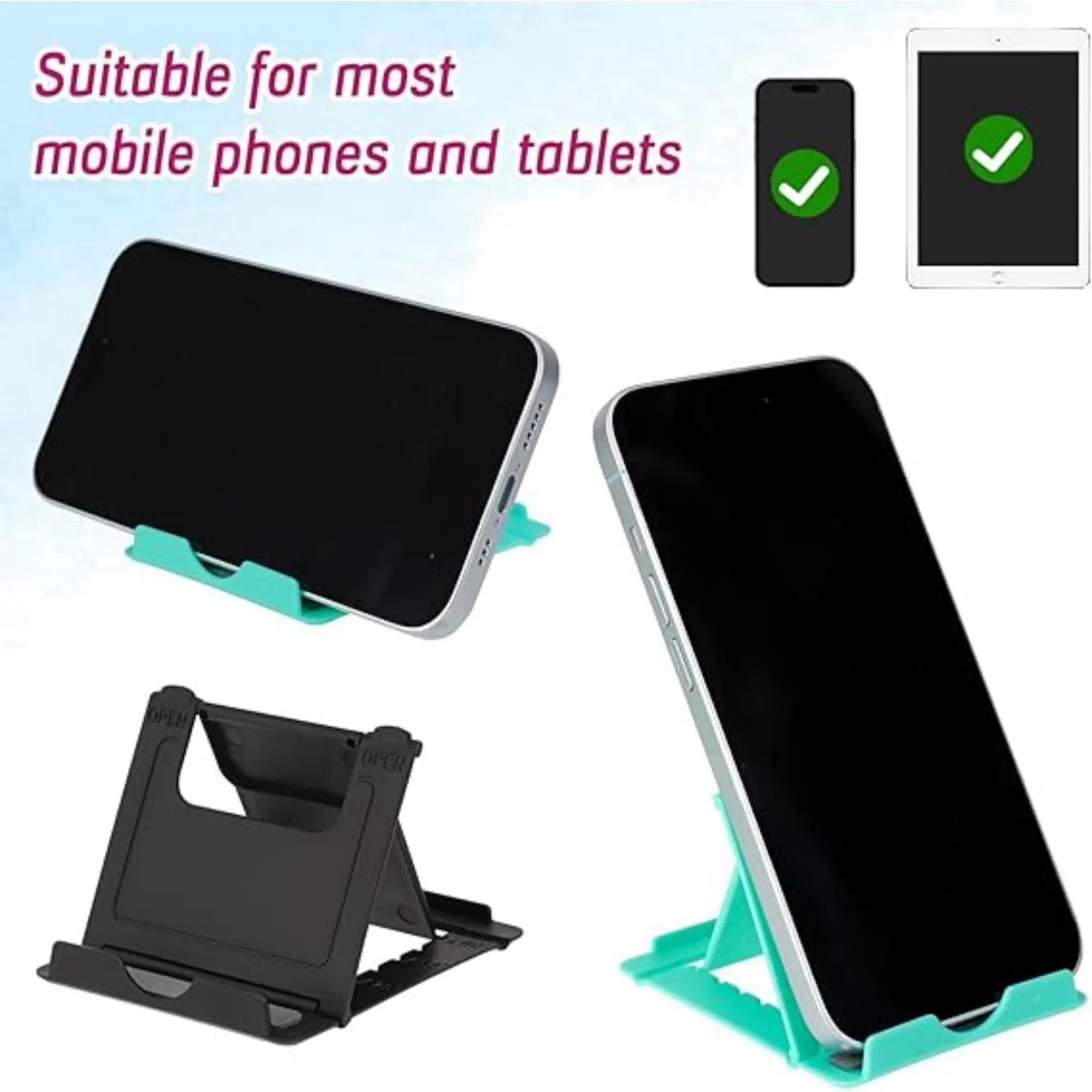 MOQ Universal Cell Phone Stand Holder for Desk and Travel 6