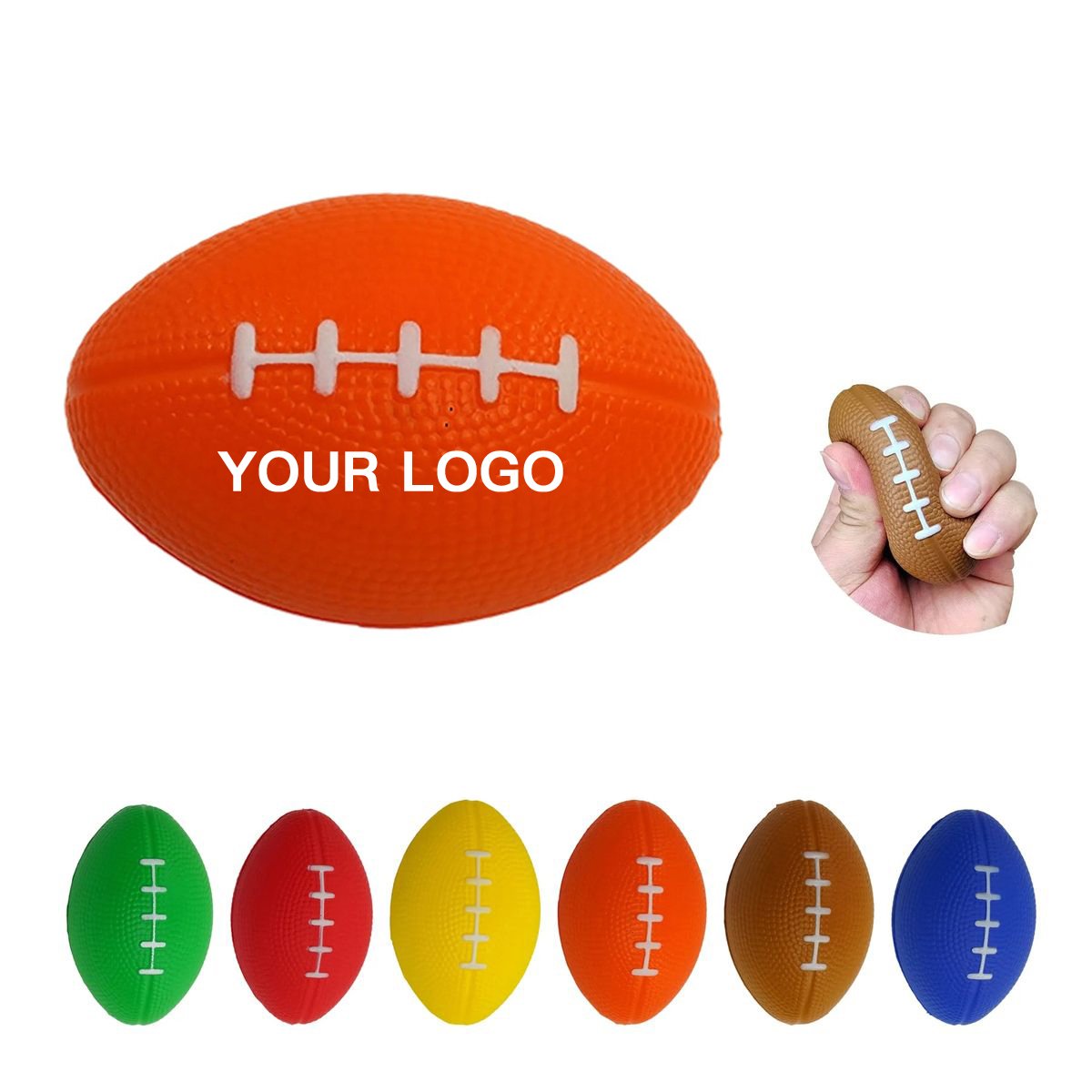 Mini Football Stress Reliever Foam 3