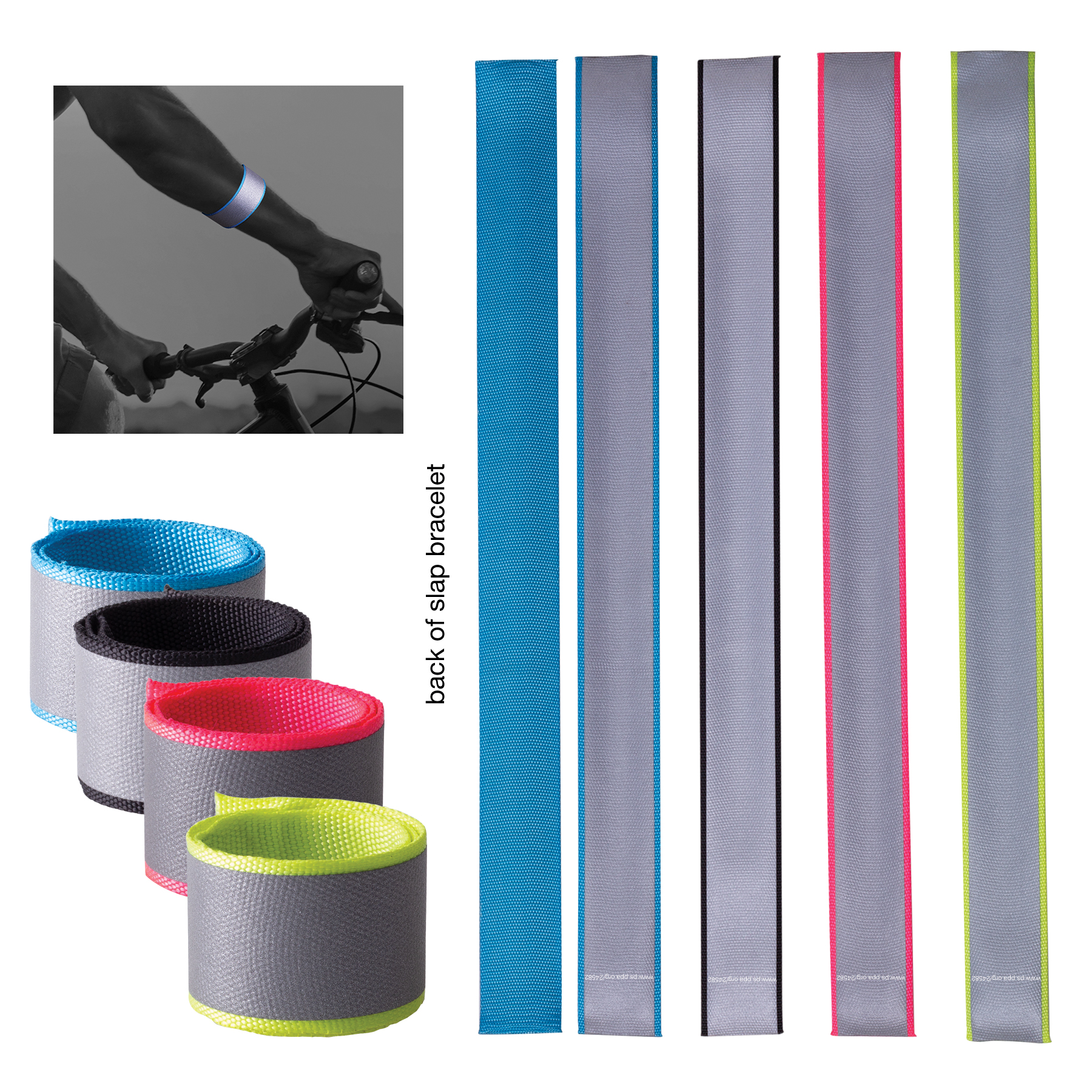 Fabric Reflective Safety Bracelet 1