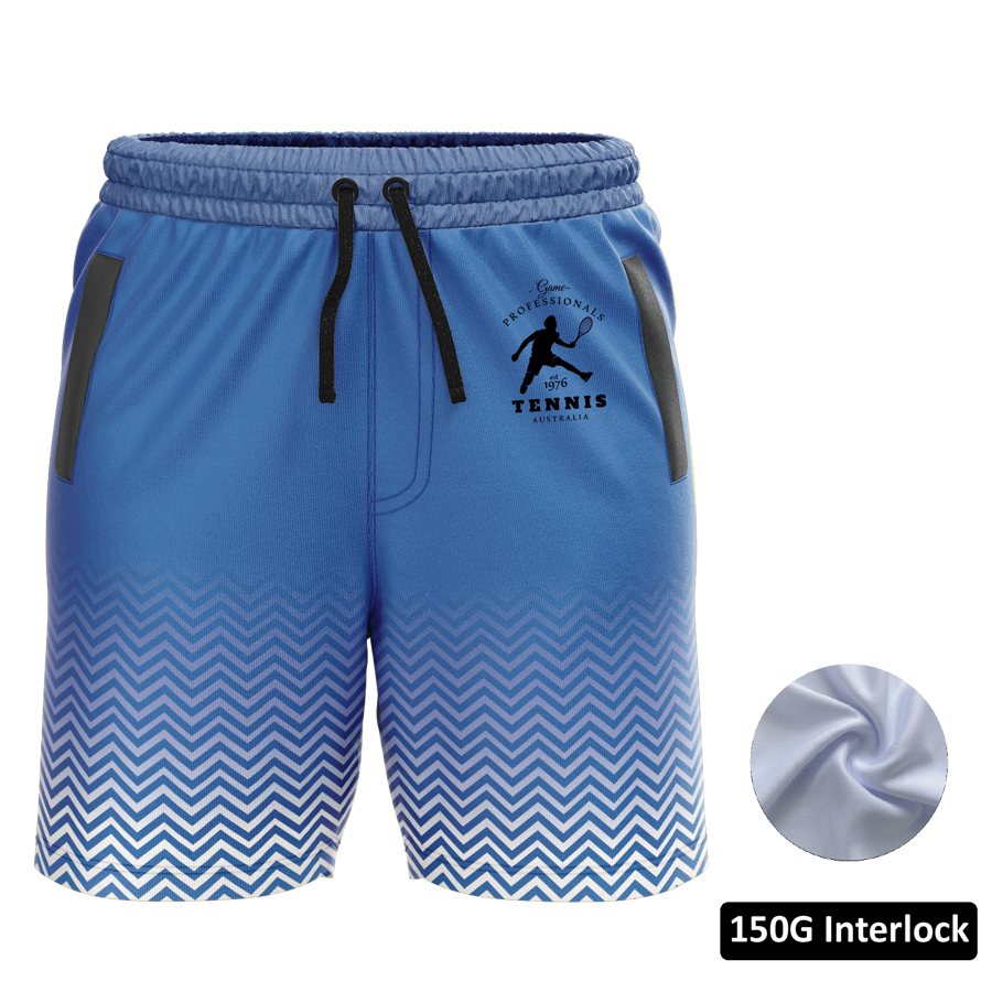Men's & Kids' Sublimation Short Length Training Shorts w/ 3