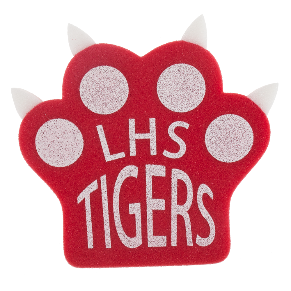 Foam Mitt -10" Bobcat Paw with Claws 3